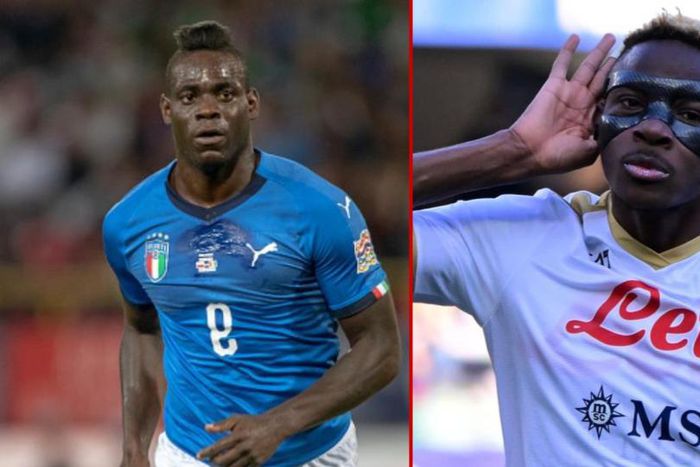 Mario Balotelli hails Super Eagles striker Victor Osimhen