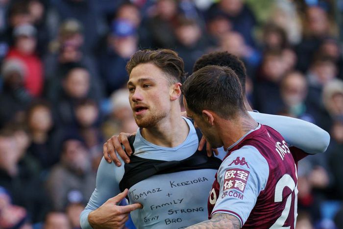 Matty Cash sent a heartwarming message to his former teammate trapped in Ukraine