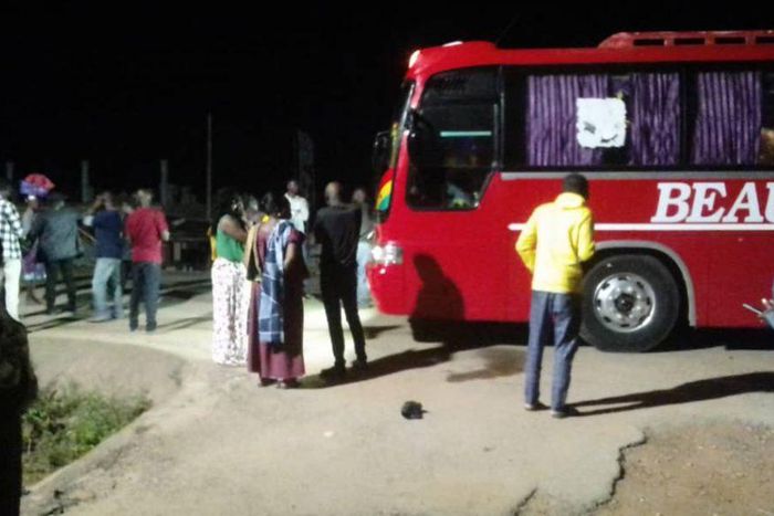 Passengers stranded after robbery attack