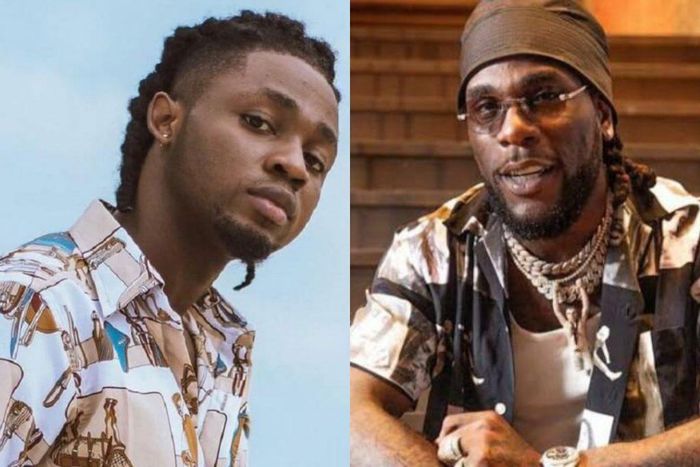 Omah Lay and Burna Boy. (Jaguda)