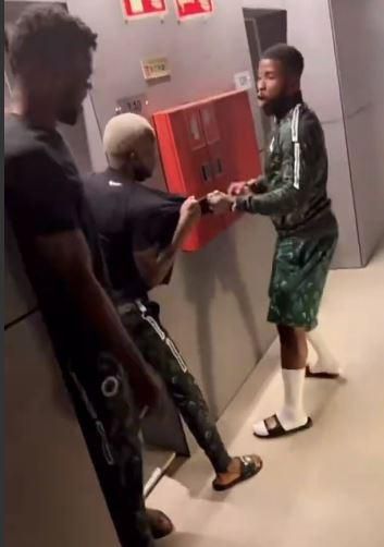 Iheanacho and Onyekuru had an exchange over accomodation