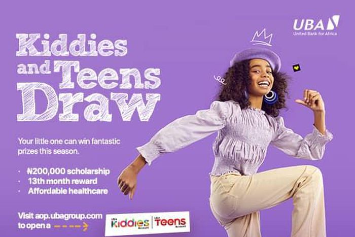 20 lucky kids rewarded with N4m in UBA Kiddies and Teens Draw