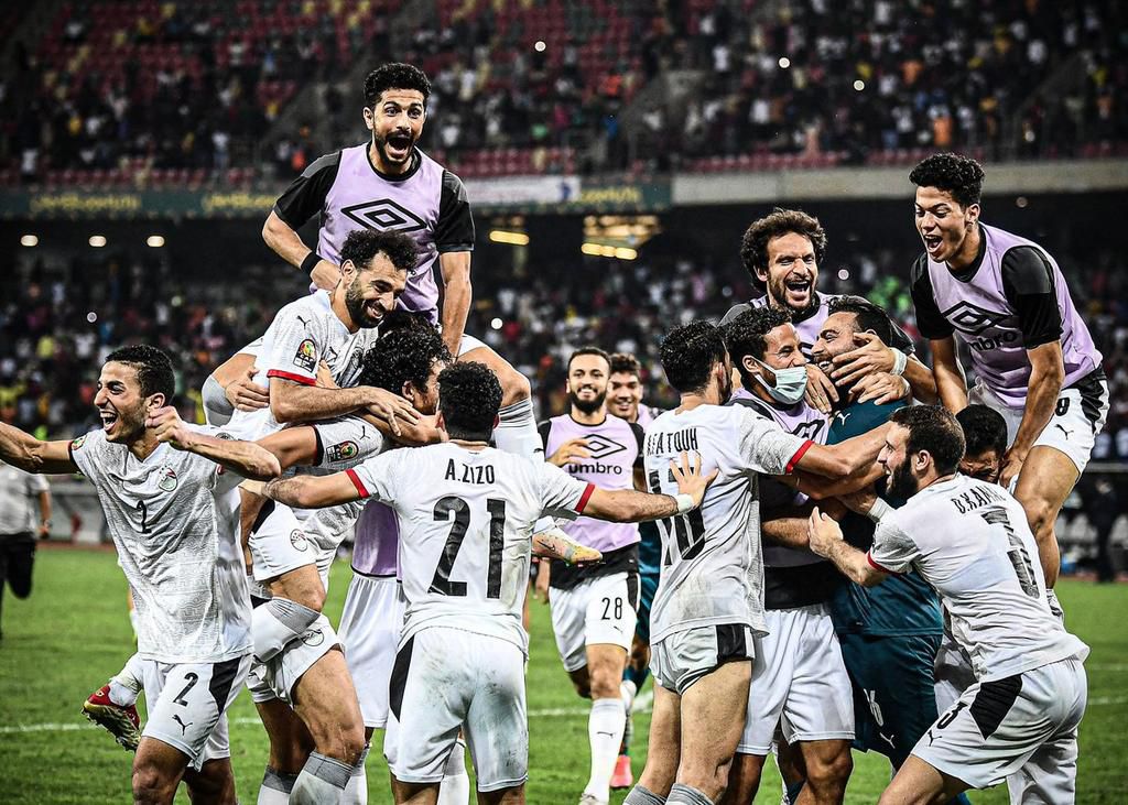 The Pharaohs will face fellow North Africans, the Atlas Lions, in the quarterfinal.