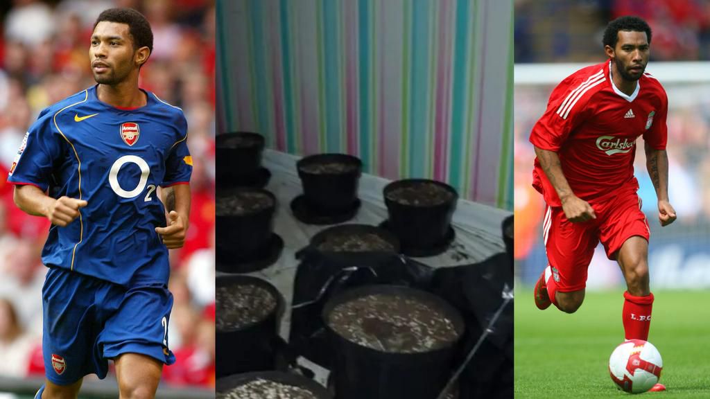Drugs discovered in the abandoned house of former Liverpool and Arsenal star Jermaine Pennant