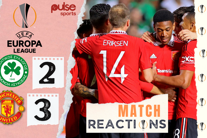 Social media reactions as Manchester United defeat Omonia 3-2 in the Europa League