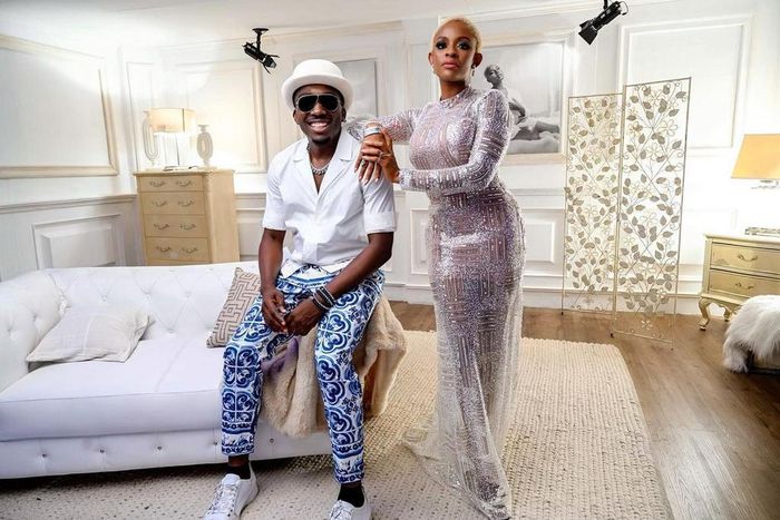 Nigerian comedian Bovi Ugboma and wife Kris [Instagram/KrisAsimonye]