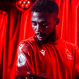 Emmanuel Dennis will wear the number 25 at Nottingham Forest