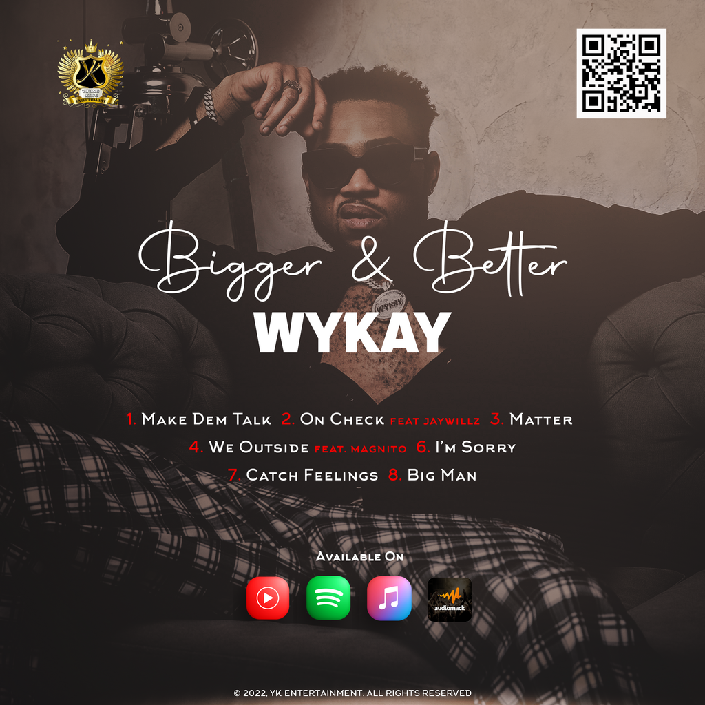 Wykay Delivers a laid-back Afro-pop flex with ‘Bigger & Better’