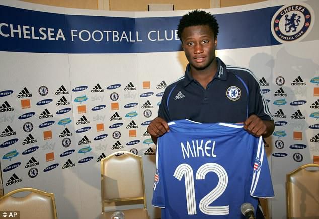 John Obi Mikel signed for Chelsea in 2006 and remained at the club for nearly a decade