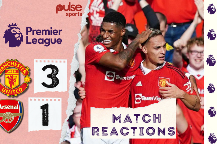 Social media reactions to Manchester United's 3-1 win over Arsenal on Sunday