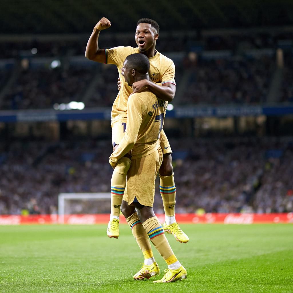 Ansu Fati the hero as Lewandowski scores 2 goals in Barcelona's 4-1 win against Real Sociedad