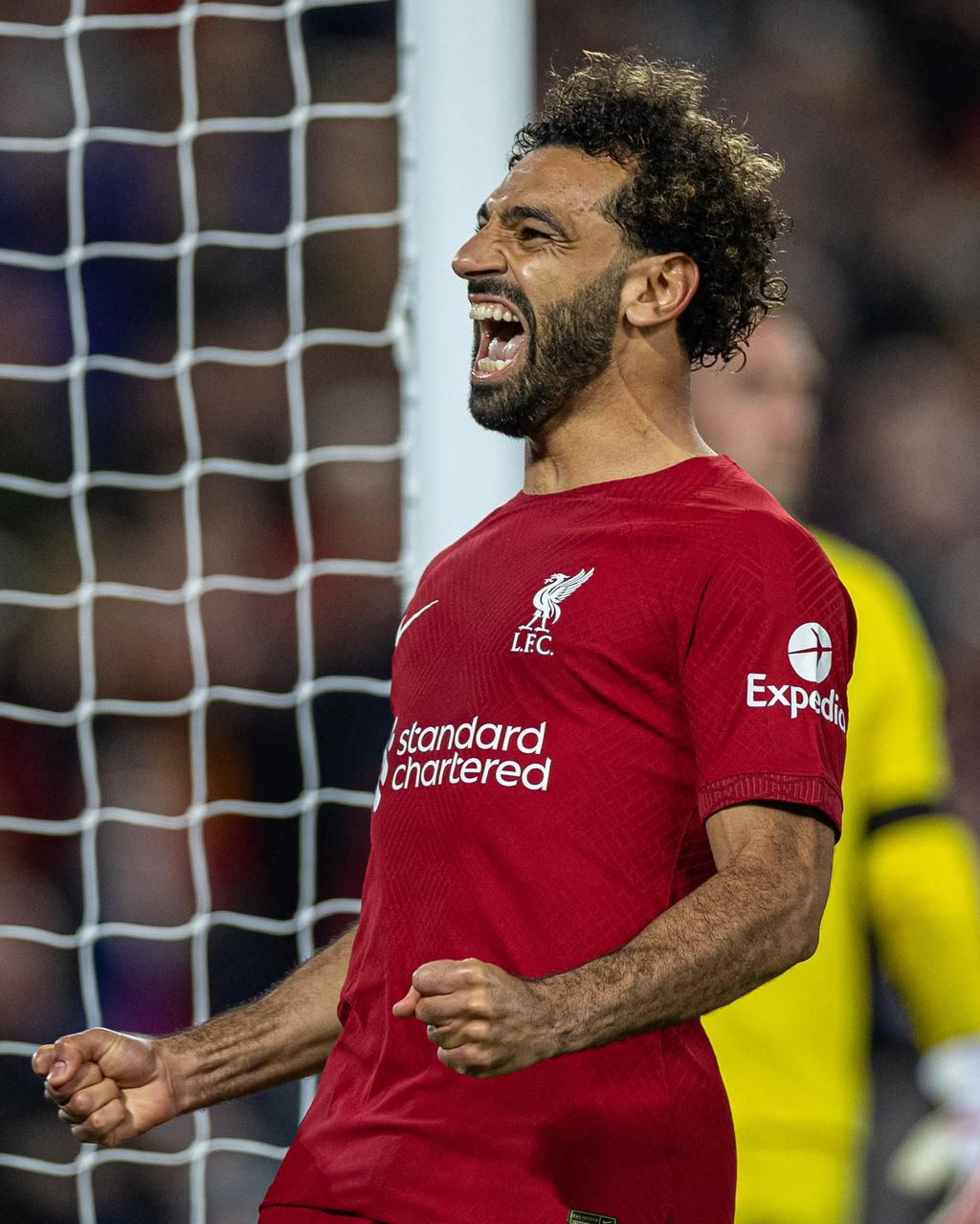 Mo Salah scored a penalty in the second half for Liverpool