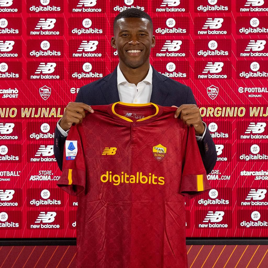 Gini Wijnaldum joins AS Roma on loan