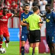 Alhassan Yusuf and Victor Boniface faceoff in the Belgian Super League