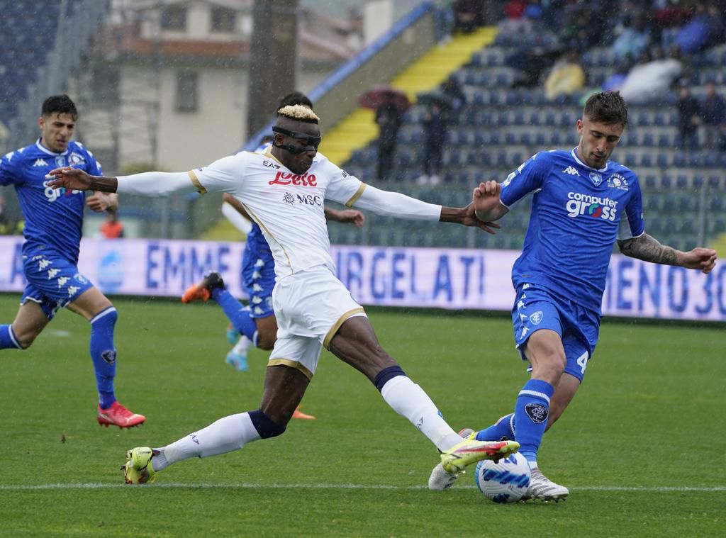 Osimhen in action against Empoli (IMAGO / LaPresse)