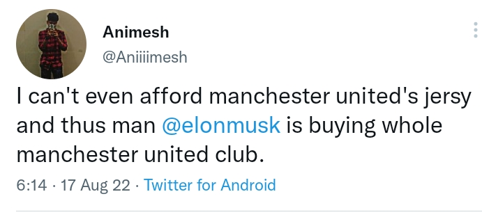 The supporters react to the Elon Musk's tweet.