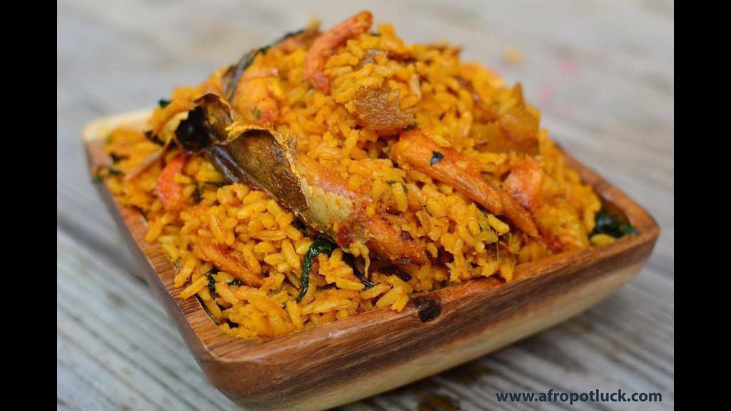 Palm oil Jollof rice