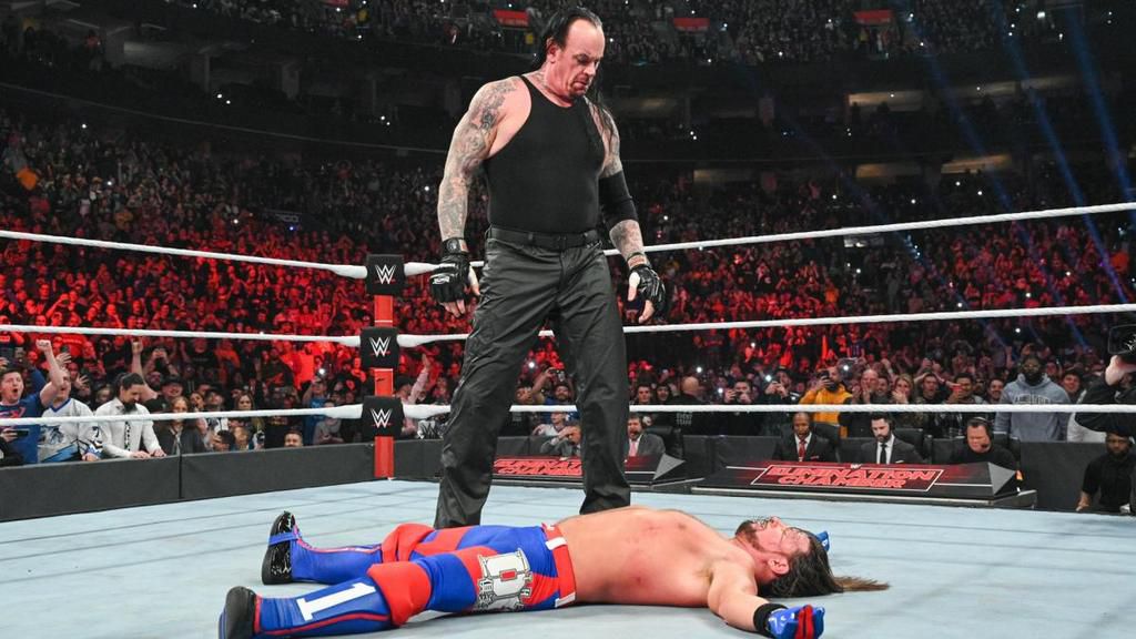 Undertaker-AJ-Styles Survivor Series 2020