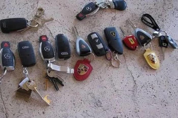 Mater keys recovered from suspect