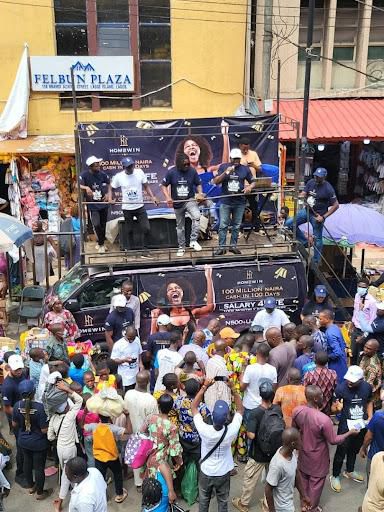 100 Million in 100 Days: Sujimoto shuts down Lagos Island with Homewin