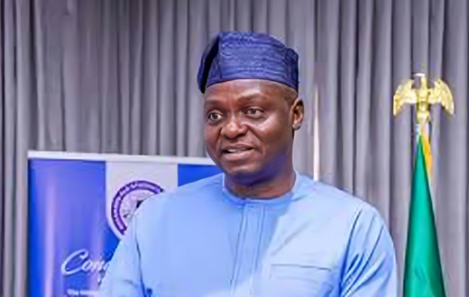 Prof. Nentawe Yilwatda, the Minister of Humanitarian Affairs and Poverty Alleviation