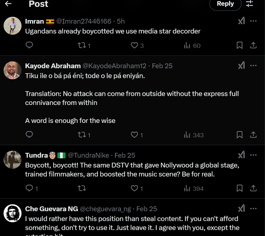Nigerians react to MultiChoice’s subscription price hike