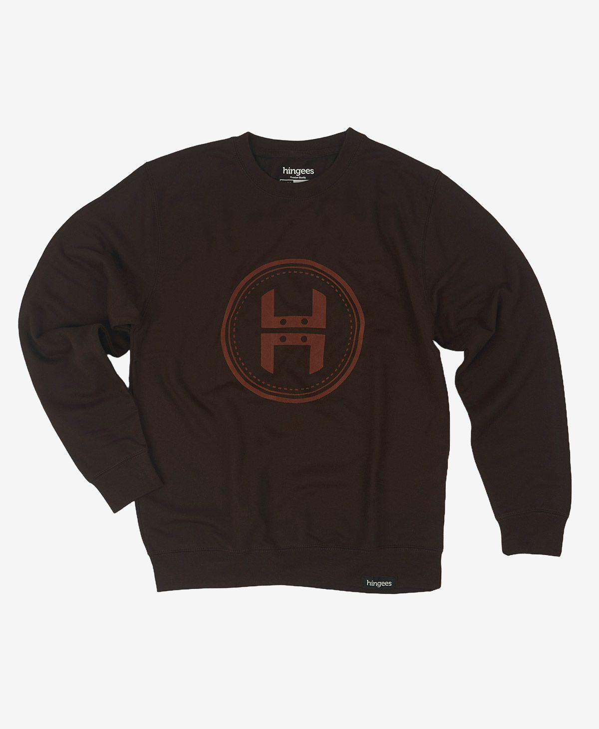 Hingees Crewneck Sweats Chocolate