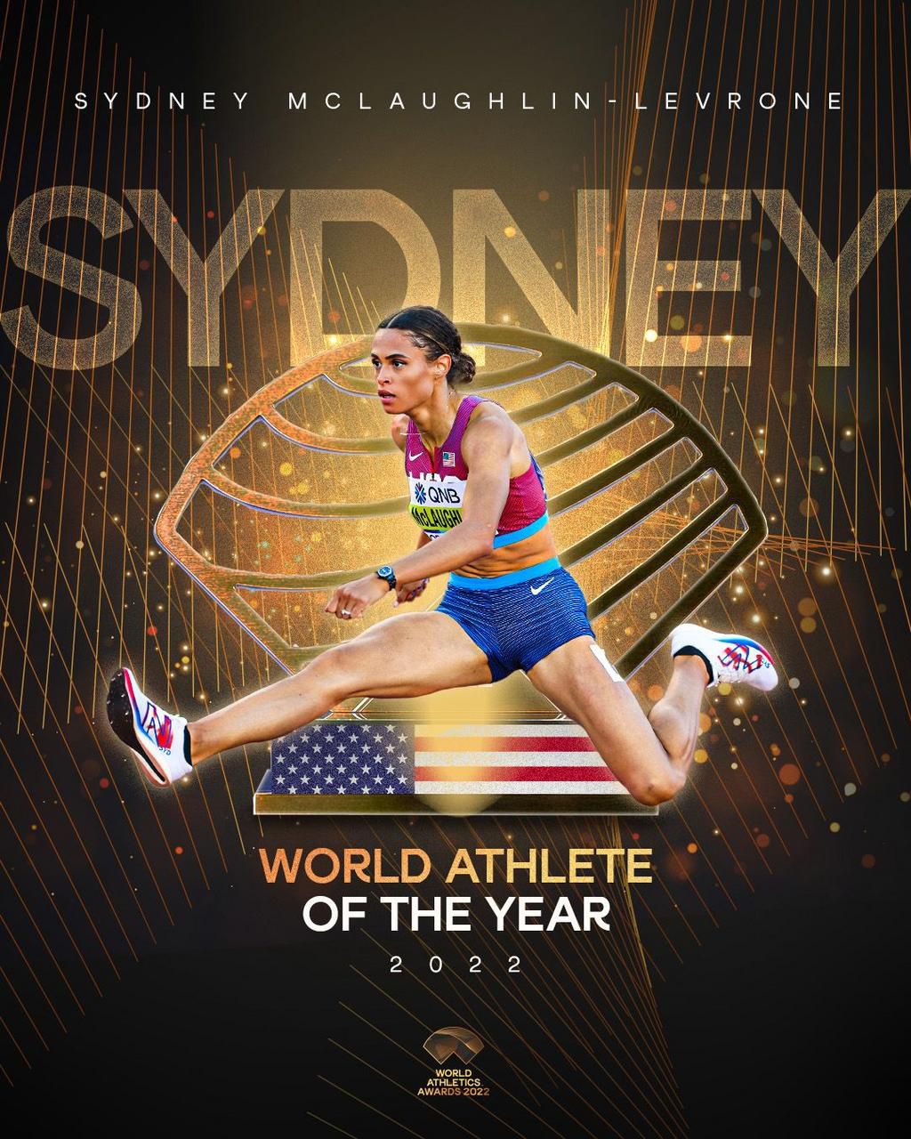 Sydney McLaughlin is 2022 Female World Athlete of the Year
