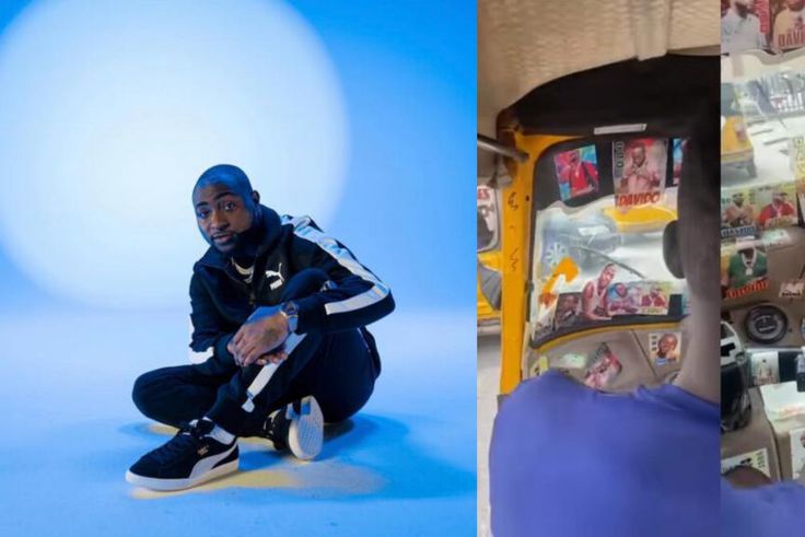 Davido blesses maruwa rider and die-hard fan with 1million naira