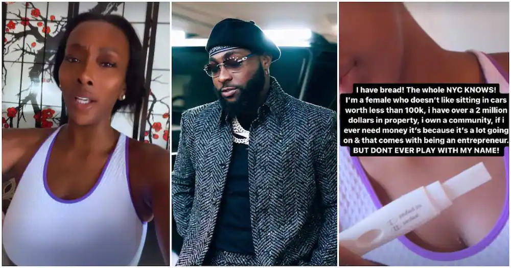 Anita drags Davido over pregnancy