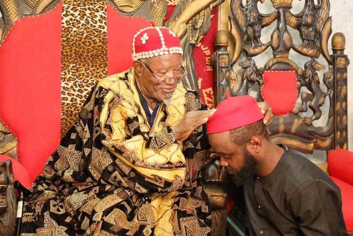Seyi Tinubu bags Chieftaincy title in Anambra