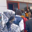 Customers waiting to withdraw cash at ATMs UBA Wunti Market  Bauchi.