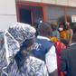 Customers waiting to withdraw cash at ATMs UBA Wunti Market  Bauchi.