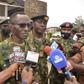 Gen Lucky Irabor addressing the press (AriseTV)