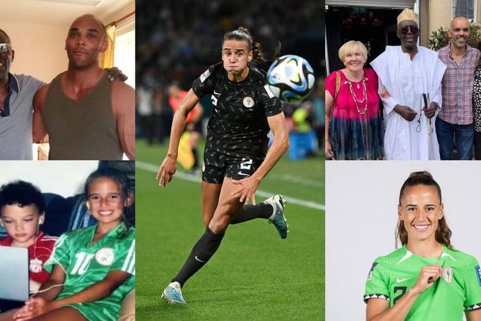 Ashleigh Plumptre: Family photos of Super Falcons' star trend on social media