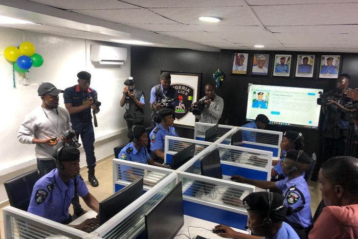 Egbetokun inaugurates police complaints response unit in Lagos. [Twitter:DayoOyewo]