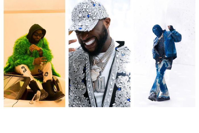 Outfits from Davido's music video [Instagram]