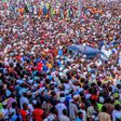 A crowd of Nigerians [Presidency]