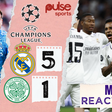 Reactions as Real Madrid demolish Celtic in the Champions League