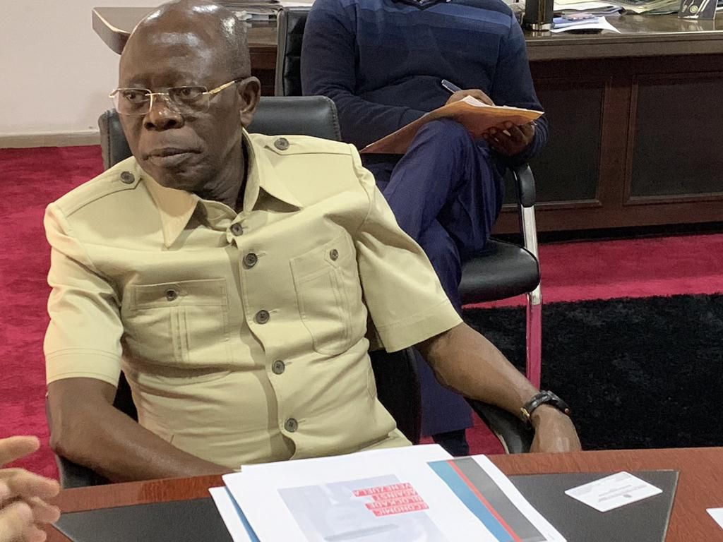 APC National Chairman Adams Oshiomhole