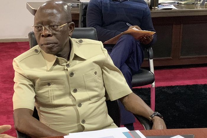 APC National Chairman Adams Oshiomhole
