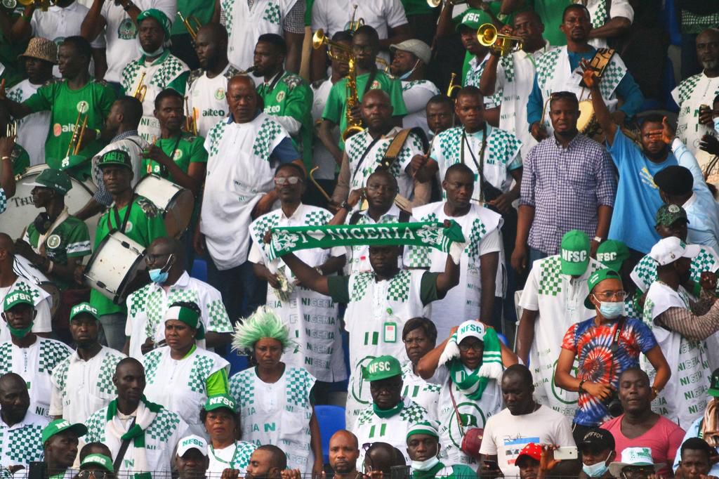 Nigerian supporters
