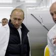Russian President Vladimir Putin and Yevgeny Prigozhin in 2010.Alexey Druzhinin/AFP/Getty Images