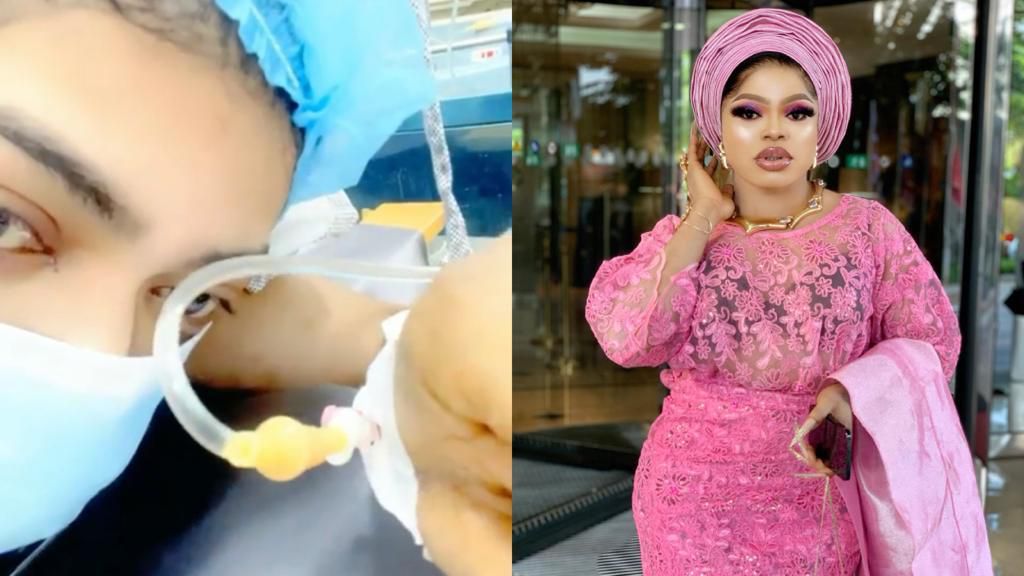 Bob Risky shares video of herself during BBL suggery