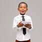 kid holding a gadget