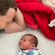 Mark Zuckerberg and baby