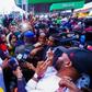 Gov. Babajide Sanwo-Olu of Lagos State speaking to journalists after assessing the site of the private helicopter crash at Oba Akran Avenue, Ikeja on Tuesday, Aug. 1, 2023.