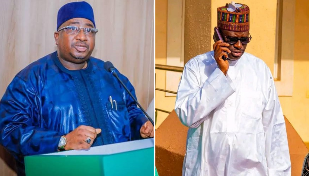 APC's Nasir Idris (left) and PDP's Aminu Bande (right) are still battling for the governor's seat in Kebbi State