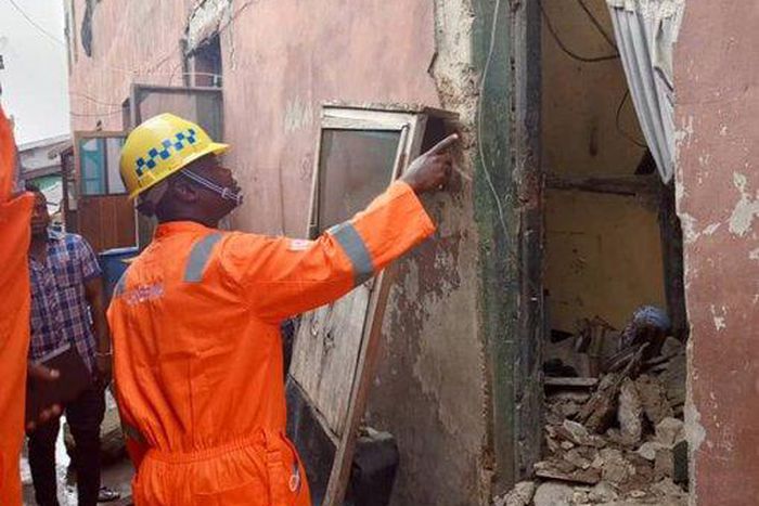 Collapsed Ebute-Meta building already listed for demolition – Lagos govt