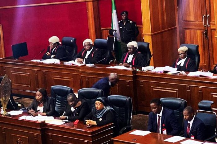 The presidential election tribunal
